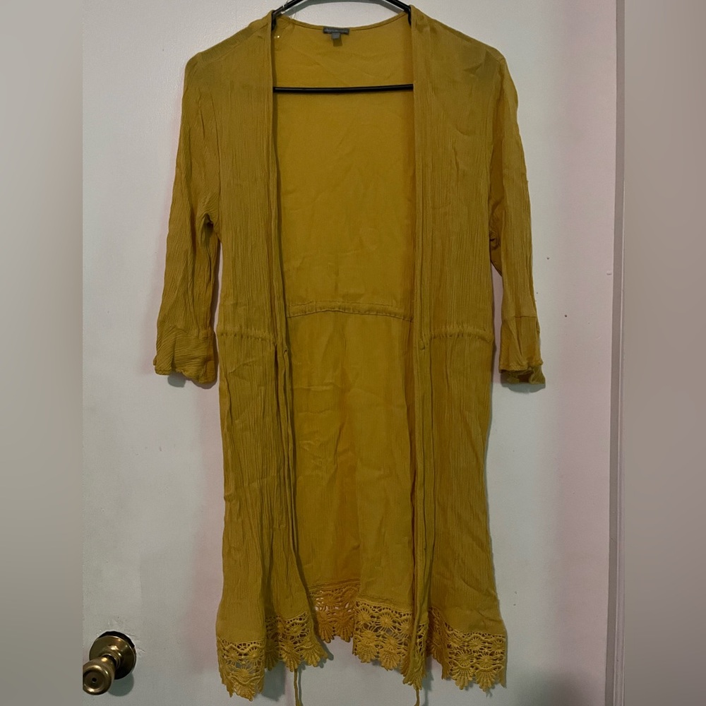 Cardigan with 3/4 quarter length sleeves. NWOT